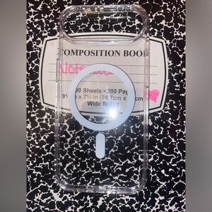 Clear iPhone 17 air case